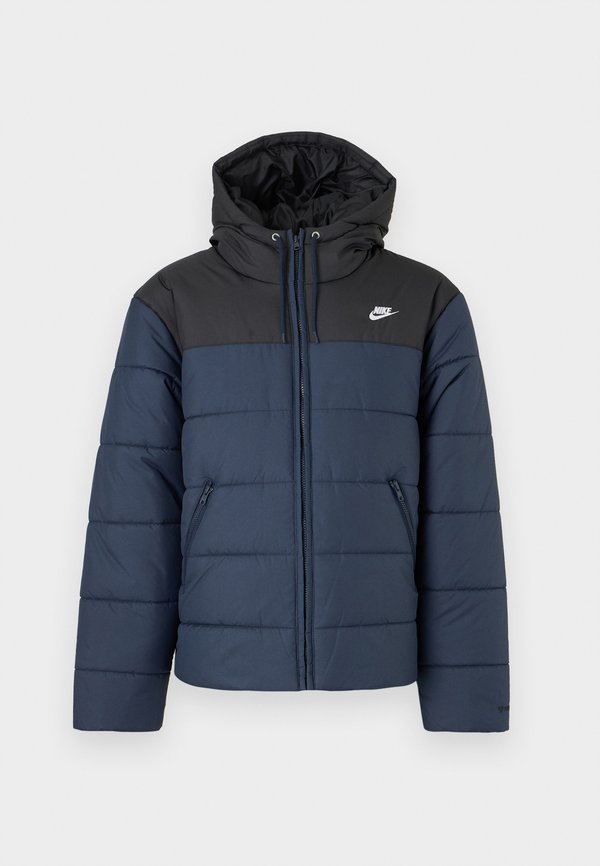 Nike Sportswear ACCESS PUFFER - Winter jacket - obsidian/black/white