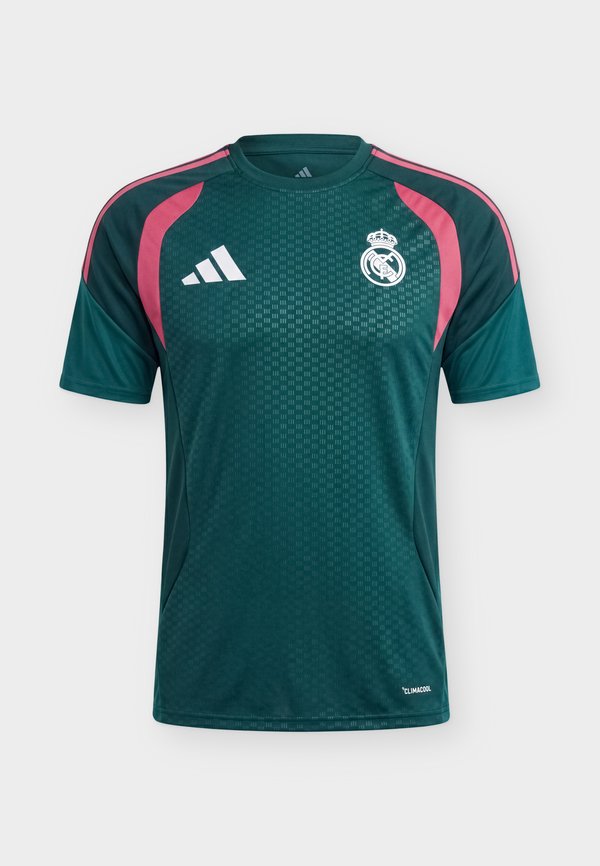 adidas Performance REAL MADRID 26/27 TIRO26 COMPETITION TRAINING - Sports T-shirt - aurora ivy/wild pink