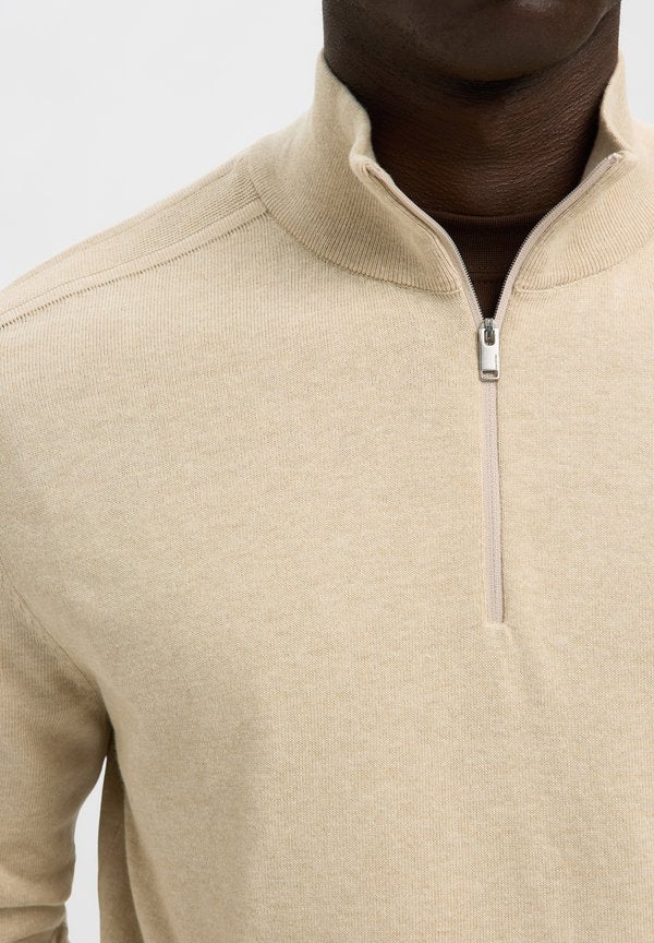Selected SLHBERG LS HALF ZIP NOOS