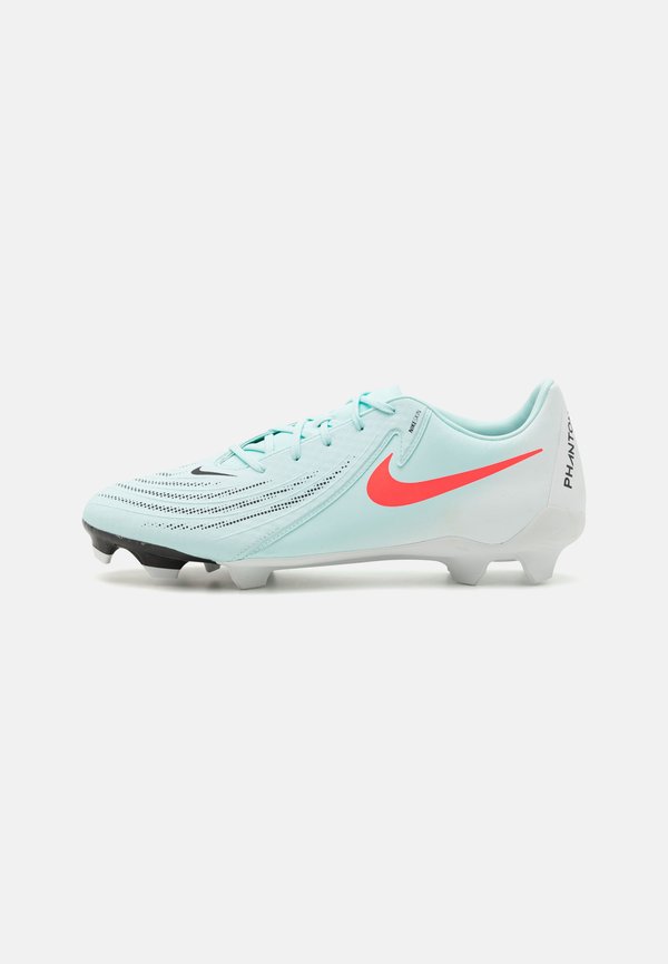 Nike Performance PHANTOM GX 2 ACADEMY FG/MG - Firm-ground football boots - mint/atomic red/off noir