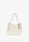 Guess GILDA TOTE - Handbag - cream white