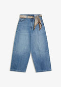 Bershka Wide Leg - light blue