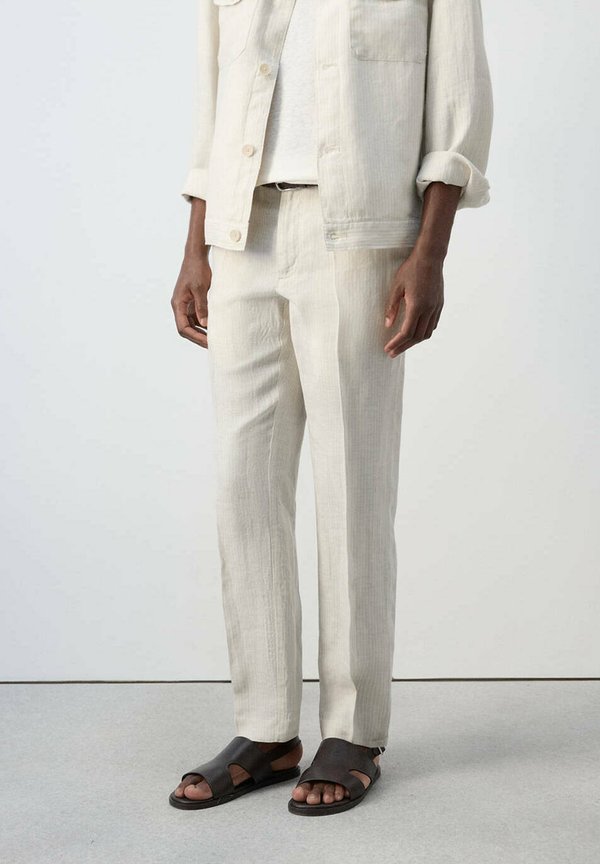 Mango ADULT - Trousers - off-white
