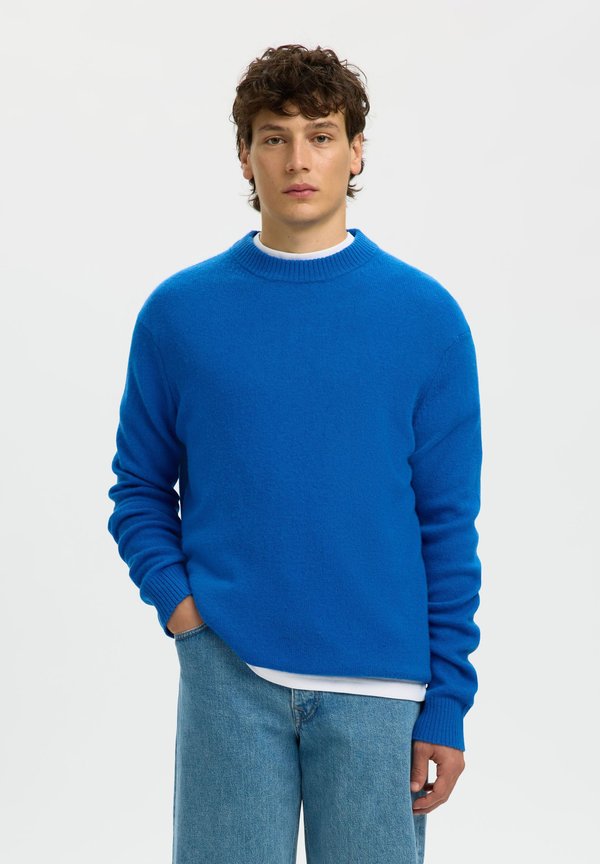 Selected SLHREUBEN RELAXED CREW NECK
