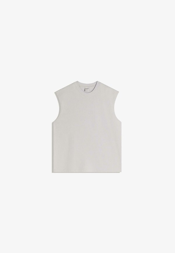 Bershka SLEEVELESS - Top - light grey