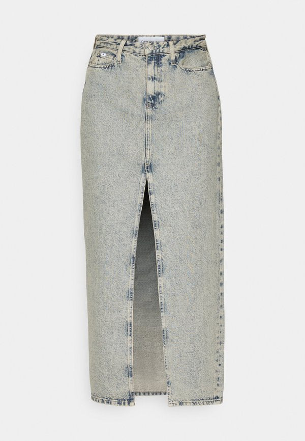 Calvin Klein Jeans FRONT SPLIT MAXI SKIRT