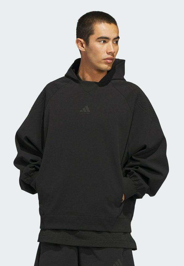 adidas Performance BASKETBALL SEASONAL LUXE  - Hoodie - black