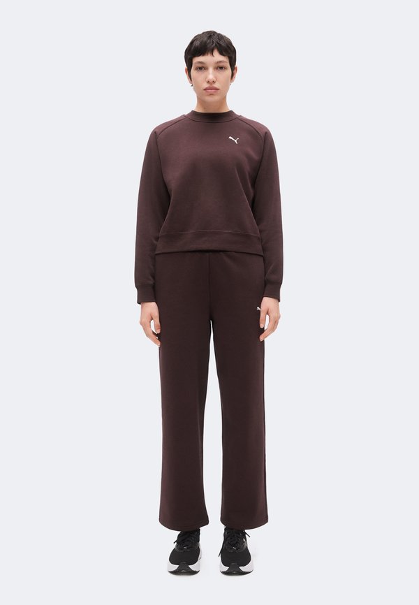 Puma LOUNGEWEAR STANDARD SUIT - Tracksuit - chocolate fondue