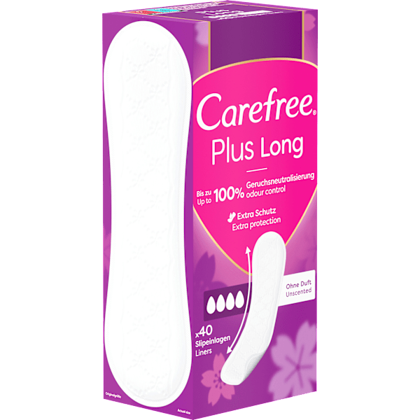 Slipeinlage Plus Long ohne Duft Carefree