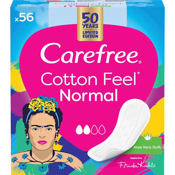 Slipeinlagen Cotton Feel Normal mit Aloe Vera Duft Carefree