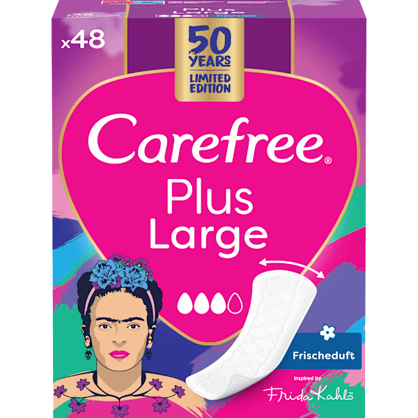 Slipeinlagen Plus Large mit Frischeduft Carefree