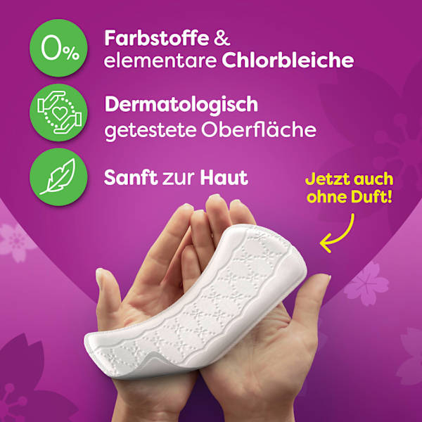 Slipeinlagen Plus Large ohne Duft Carefree