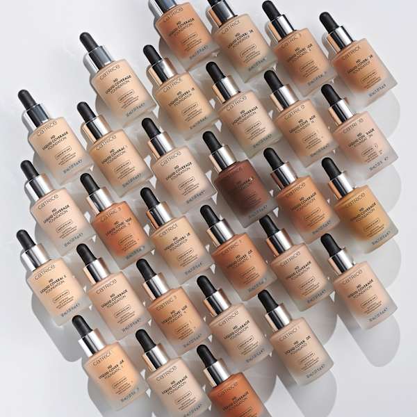 Foundation Liquid HD Coverage Waterproof 035 Natural Beige CATRICE