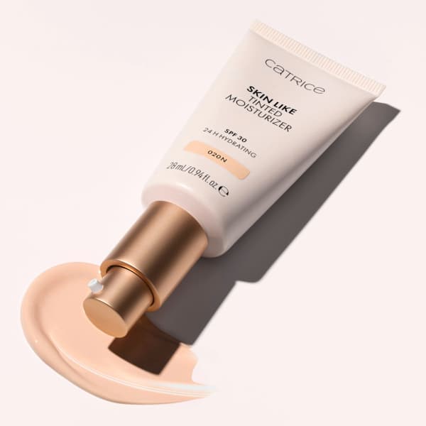 Foundation Skin Like Tinted Moisturizer LSF 30, 020N CATRICE