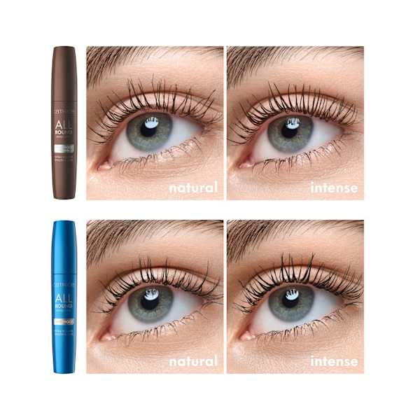 Mascara Allround Waterproof 010 Blackest Black CATRICE