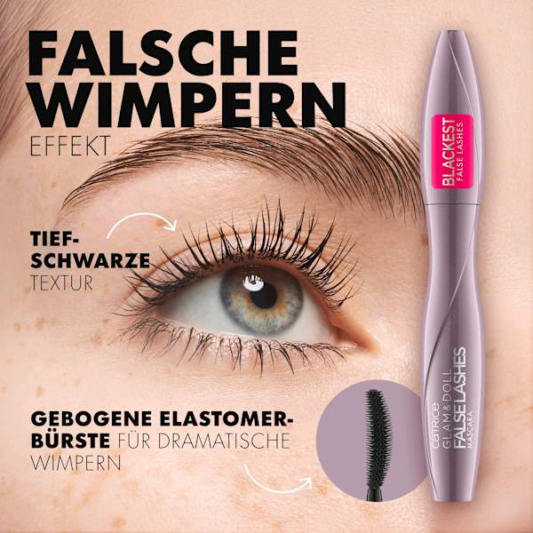 Mascara Glam & Doll False Lashes 010 Black CATRICE