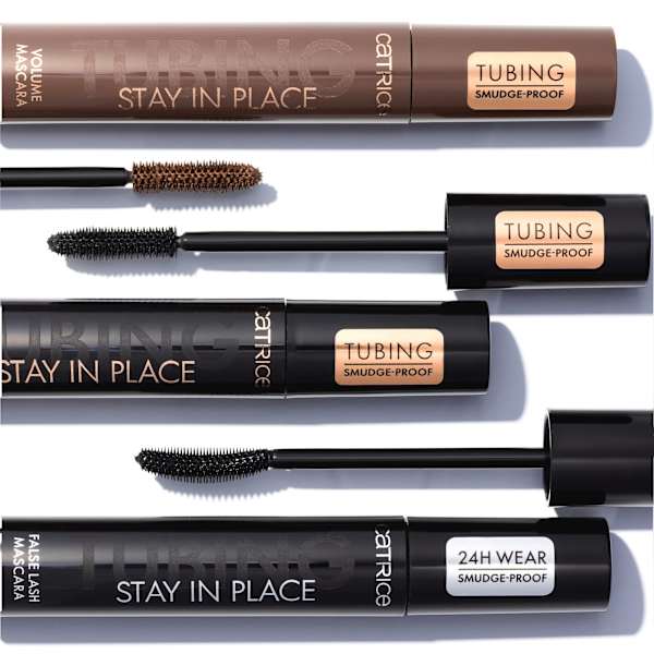 Mascara Tubing Stay In Place False Lash 010 No Panda Black CATRICE