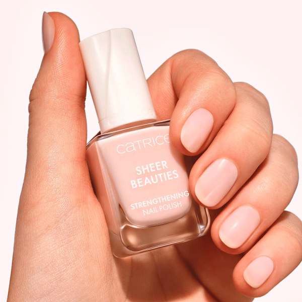 Nagellack Sheer Beauties Strengthening 040 Fluffy Cotton Candy CATRICE