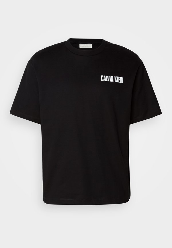 Calvin Klein Jeans LOGO TEE - Print T-shirt - black