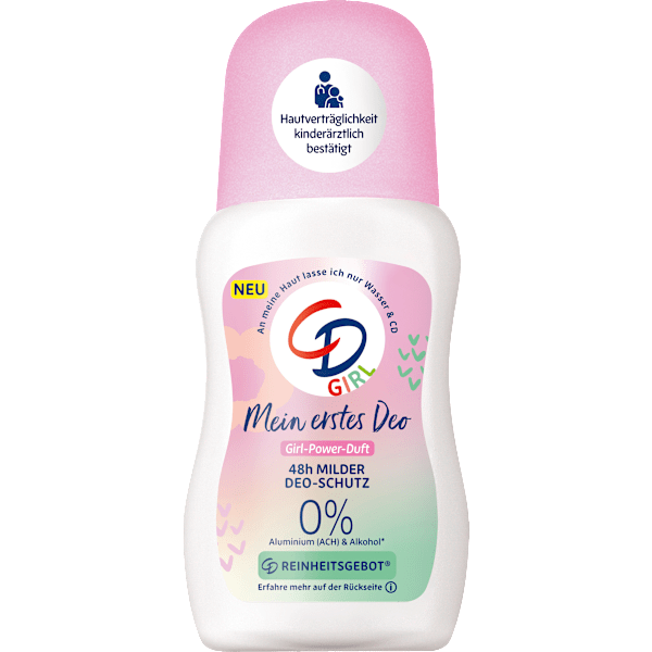 Deo Roll-on Girl-Power-Duft, Mein erstes Deo CD