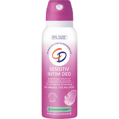 CD Intimate Deodorant Sensitive, 100 ml