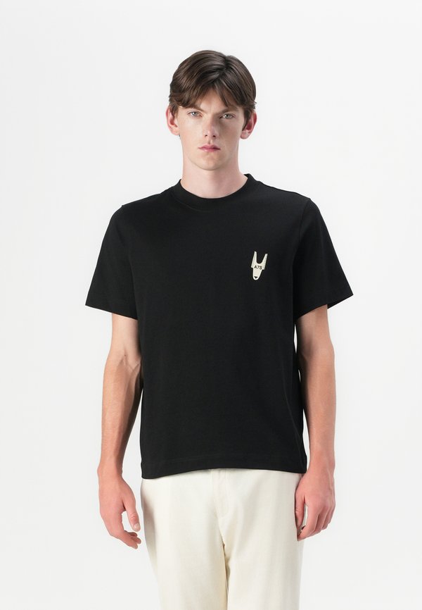 Selected crewneck regular fit printed