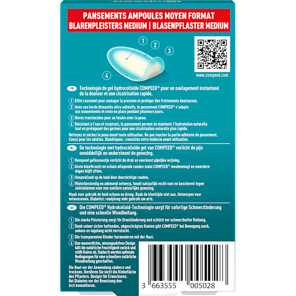 Blasenpflaster Medium Compeed