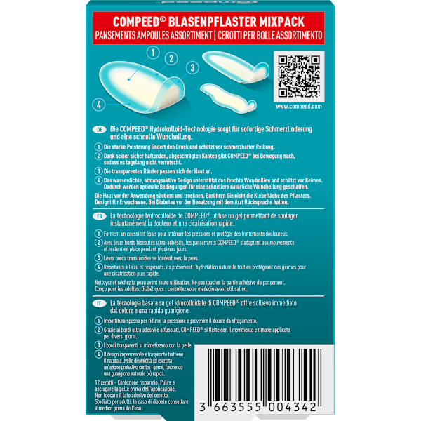 Blasenpflaster Mixpack Compeed