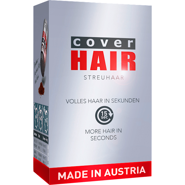 Streuhaar Haarverdichter Mittelbraun Cover Hair