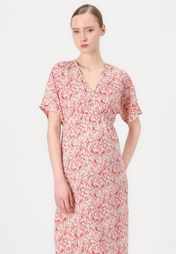 ONLY MATERNITY OLMFLAVA V NECK CALF DRESS