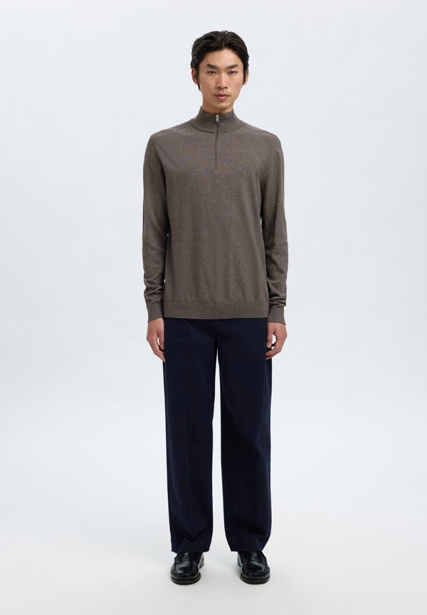 Selected SLHBERG LS HALF ZIP NOOS