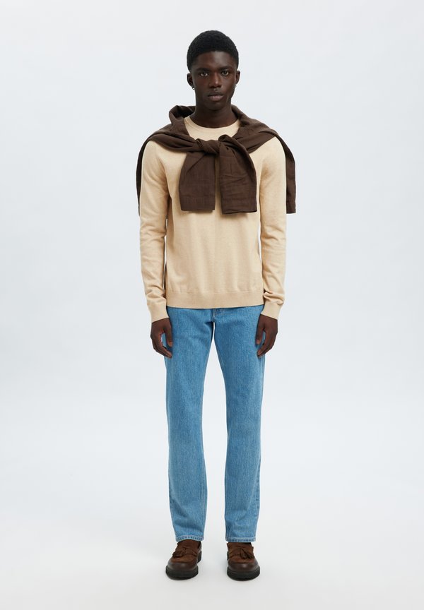Selected SLHBERG CREW NECK NOOS