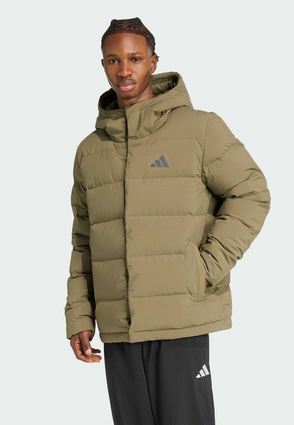 adidas Sportswear Down jacket - olive strata