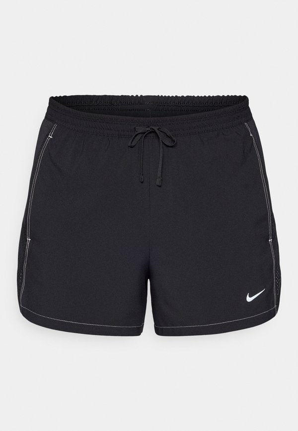 Nike Performance RETRO SHORT - Sports shorts - black/reflective silver-coloured