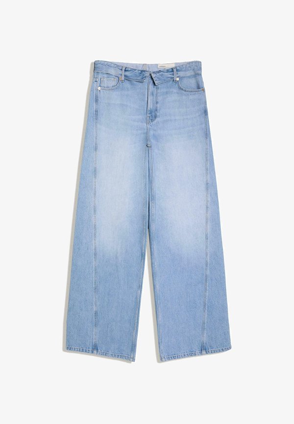 Bershka BAGGY JEANS - Baggy Jeans - light blue