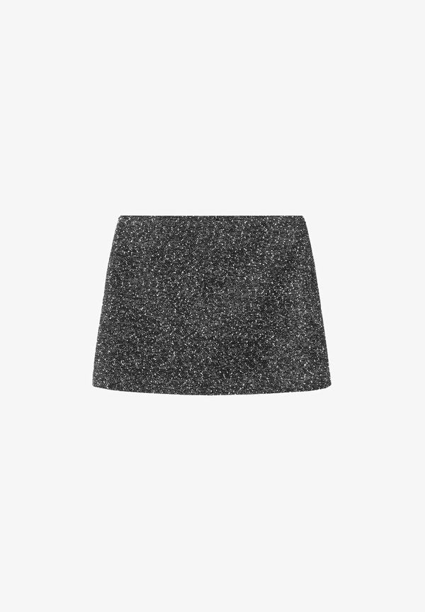 Mango Mini skirt - black