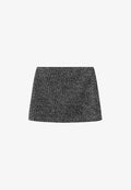 Mango Mini skirt - black