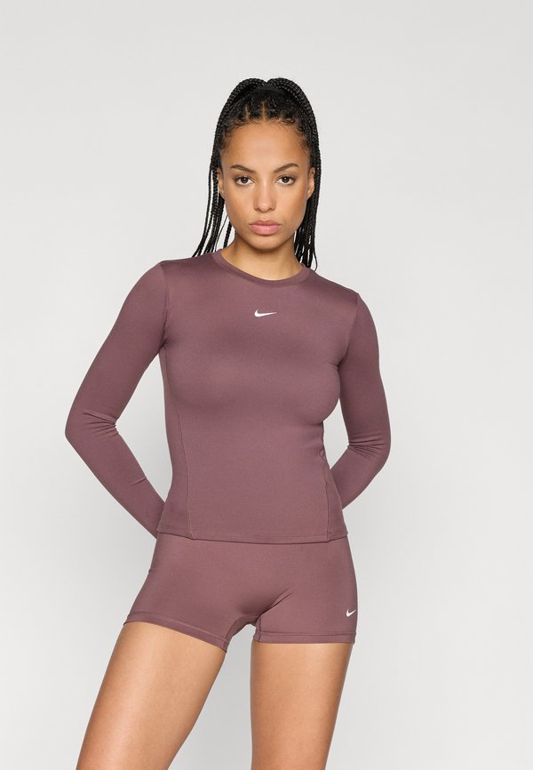 Nike Performance ONE TOP - Long sleeved top - tattoo/white