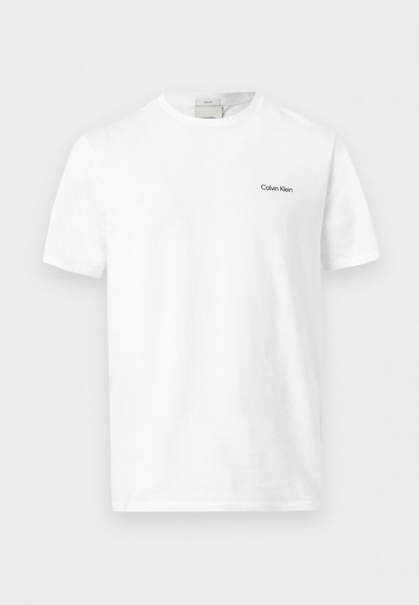 Calvin Klein LOGO CREWNECK TEE - Basic T-shirt - bright white