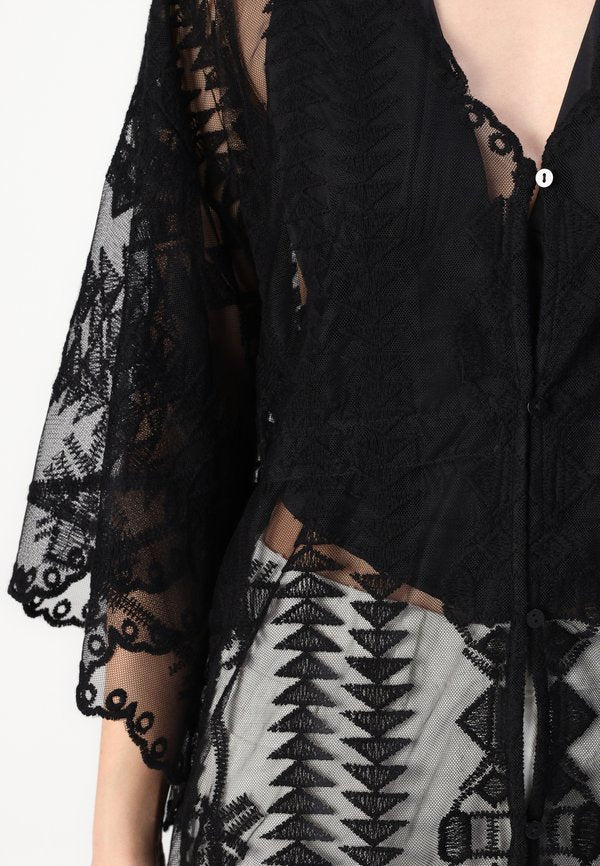 VILA VIODETTI KAFTAN DRESS