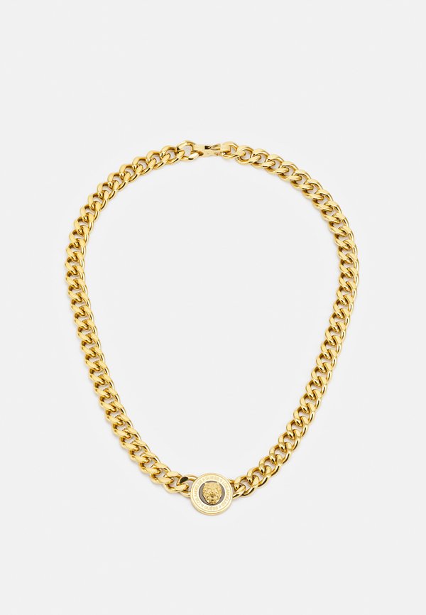 Guess CHAIN LION COIN UNISEX - Necklace - gold-coloured