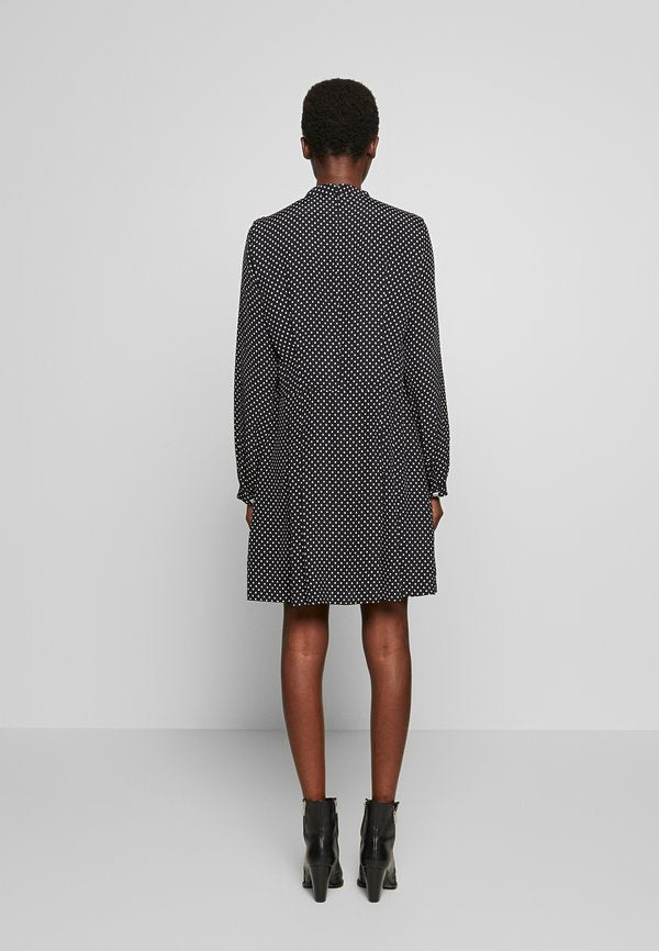 COACH POLKA DOT BIB DRESS
