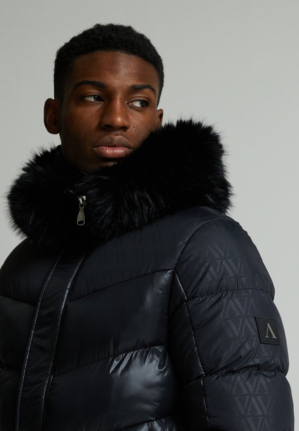 Alessandro Zavetti LAVANDA HIGH SHINE PUFFER JACKET