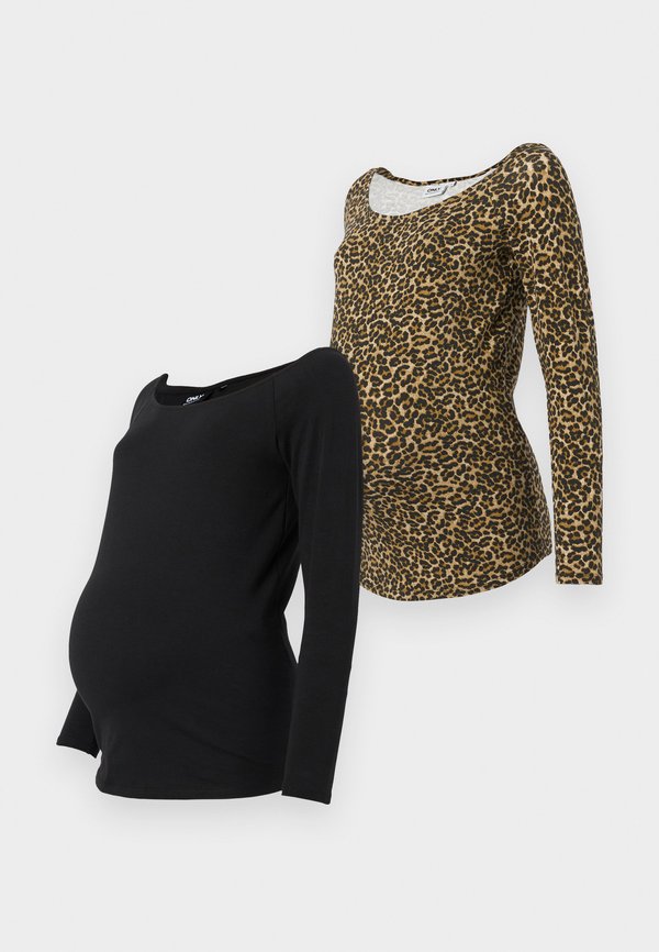 ONLY MATERNITY OLMLIVELOVE OFF SHOULDER 2 PACK