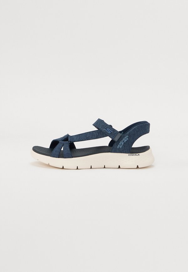 Skechers GO WALK FLEX  - Sandals - navy