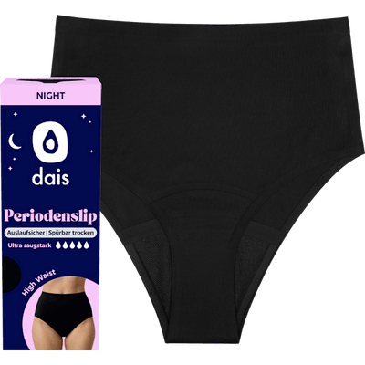 dais Period underwear Slip Night black size. S, 1 pc