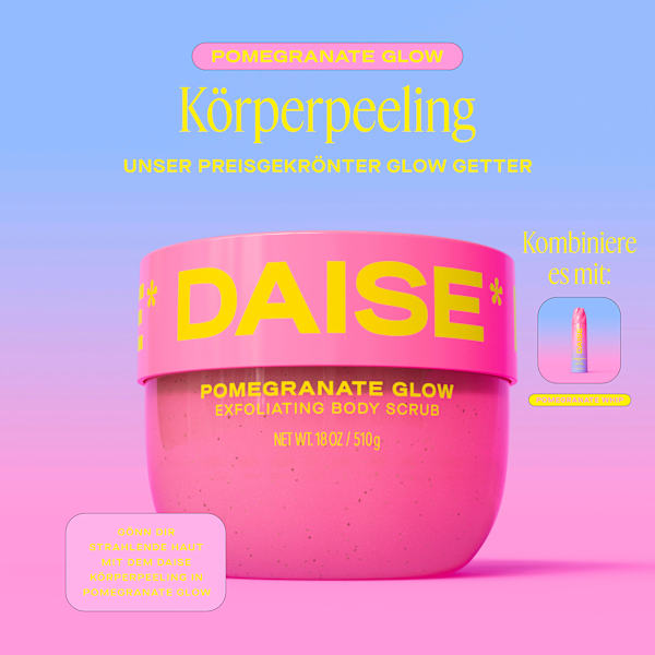 Körperpeeling Pomegranate Glow DAISE