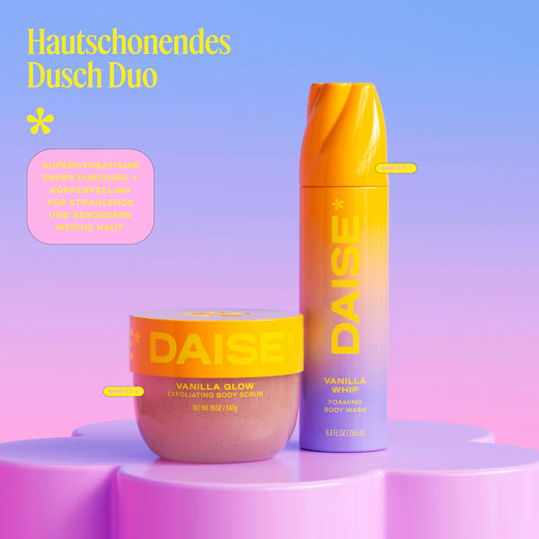 Körperpeeling Vanilla Glow DAISE