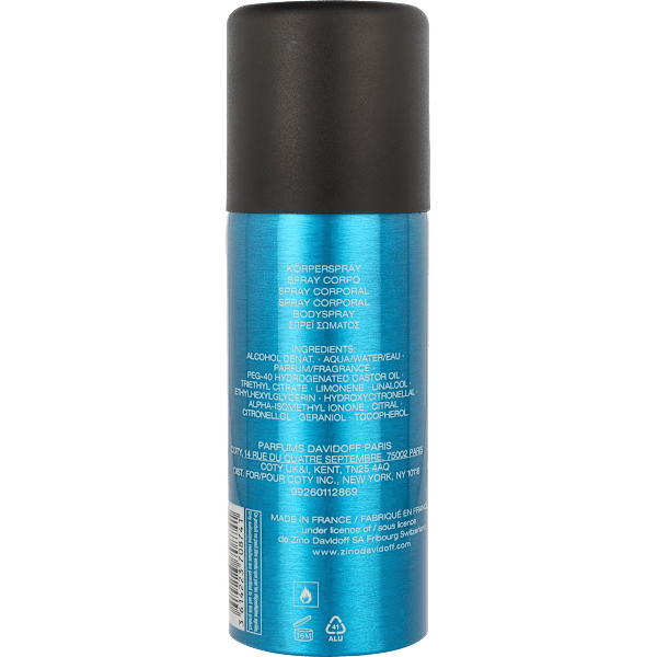 Cool Water Body Spray Davidoff