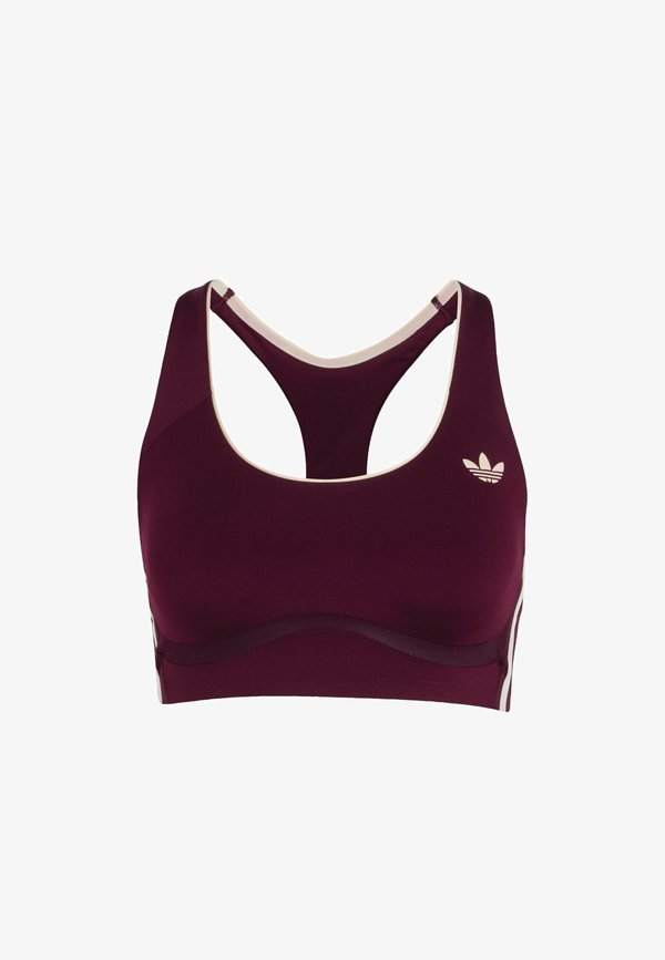 adidas Performance ORIGINALS MEDIUM SUPPORT BRA - Medium support sports bra - maroon